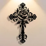Jesus Cross Unique Design - Christmas & Baptism Decor - For Church or Home - Image 3