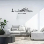 Hyderabad, India - Skyline Wall Art - Home Decal - Indian National Day - Image 4