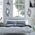 Mounted Art Leaf Wall Decor Mirror - Wall Mirror - Mirror - Image 3