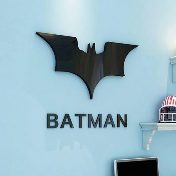 Batman Wall Art, Super Hero, Gift Idea