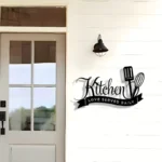 Kitchen, Love Served Daily - Beautiful Kitchen Wall Decal - Best For Gifting - Image 4