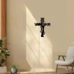 Jesus Cross Tree & Leaves Christian Home Décor - Christmas & Baptism - For Church & Home Decal - Image 2