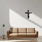 Jesus Cross Tree & Leaves Christian Home Décor - Christmas & Baptism - For Church & Home Decal