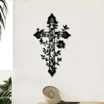 Jesus Cross Floral Tree Branches - Christmas & Baptism - For Church or Home - Image 4