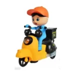 HX165 Fast Food Motorcycle Toy | 1:8 Scale | Lights & Music | Fun Vehicle Toy for Kids