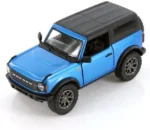KiNSMART 2022 Ford Bronco Livery Edition | 1:34 Scale Die-Cast Metal Model Car | Pull-Back Action, Openable Doors – KT543RDFA (EOS Series) - Image 3