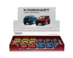 KiNSMART 2022 Ford Bronco Livery Edition | 1:34 Scale Die-Cast Metal Model Car | Pull-Back Action, Openable Doors – KT543RDFA (EOS Series)