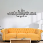 Bangalore, India - Skyline Wall Art - Home Decal - Indian National Day - Image 4