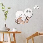 Heart Shape Mirror - Home Wall Decor